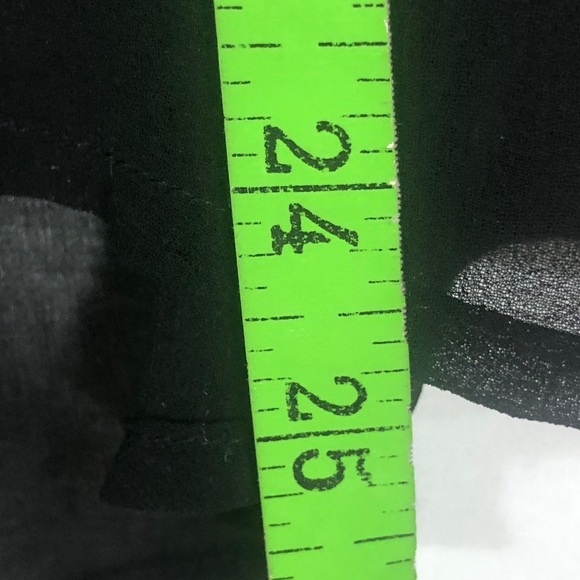 Women’s Black Sheer with Pink Sequins Sleeveless top. Size XS. Twik - Picture 4 of 6